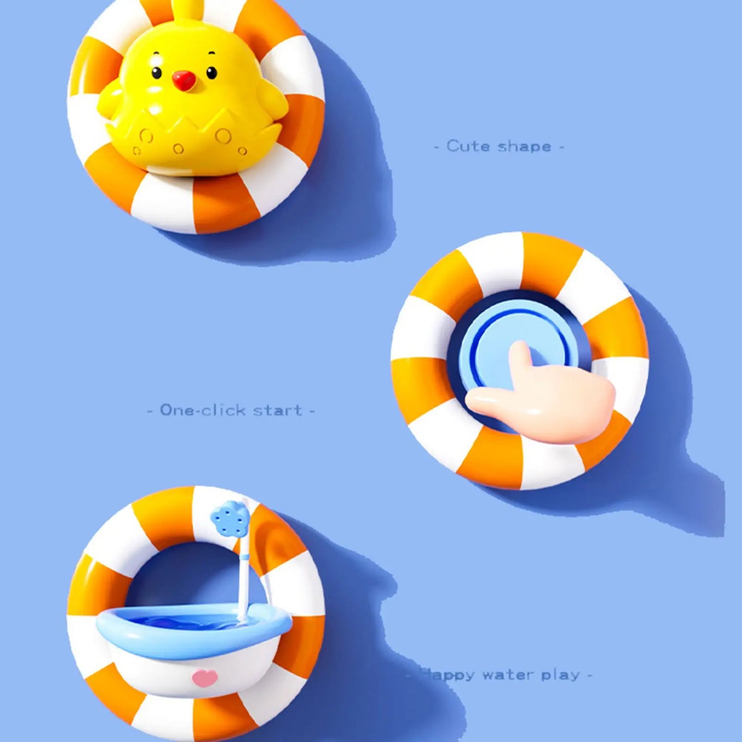 Baby Bath Toys, Children Playing In Water, Frog Water Wheel, Bathroom Bath, Bath Fun Toys