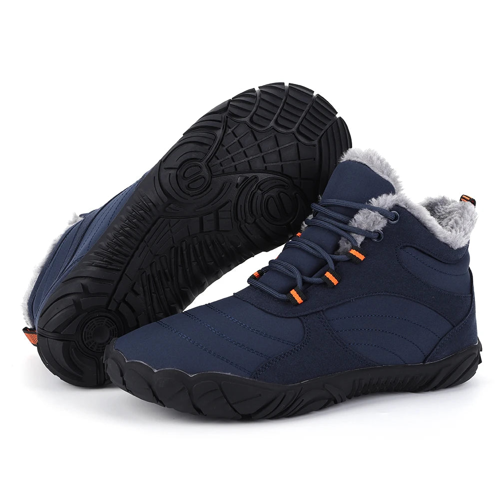 Winter Footwear Barefoot Boots Waterproof Snow Sneakers for Women Men
