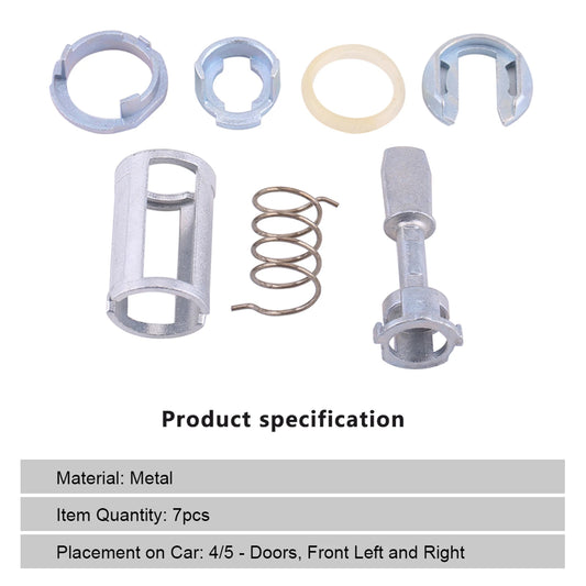 Door Lock Cylinder Repair Kit Front Left Right Replacement Parts for VW MK4 GOLF for BORA Door Lock Repair