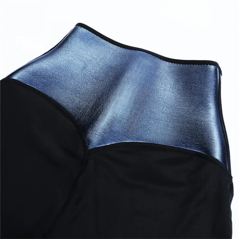 Sweat Sauna Pants Body Weight Loss Slimming Pants Waist Trainer Shapewear Tummy Hot Sweat Leggings Fitness Workout Pants