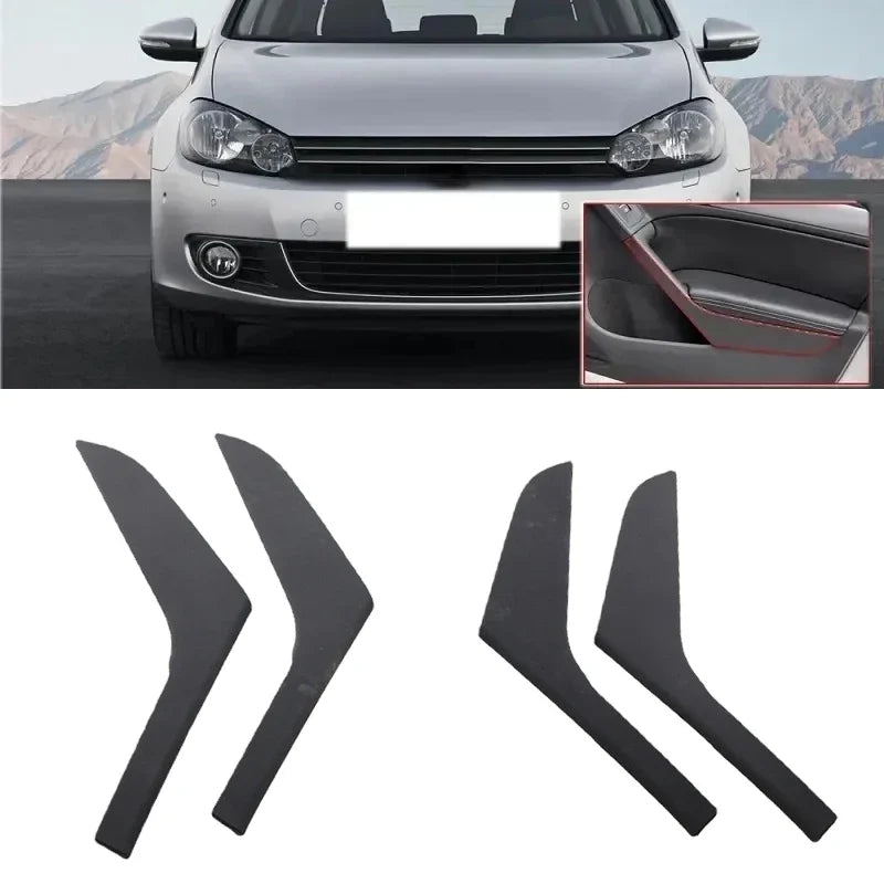 Car Door Handle Cover Panel Trim Automotive Interior Modification  Replacement Accessories For VW Golf 6 GTI MK6 2009-2013
