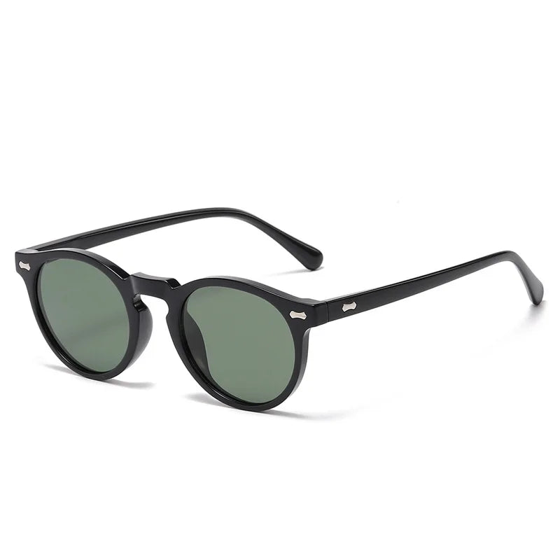 New Retro Polarized Sunglasses Men Women Fashion Small Round Sun Glasses For Male Female Literary Vintage Shades Driving Eyewear