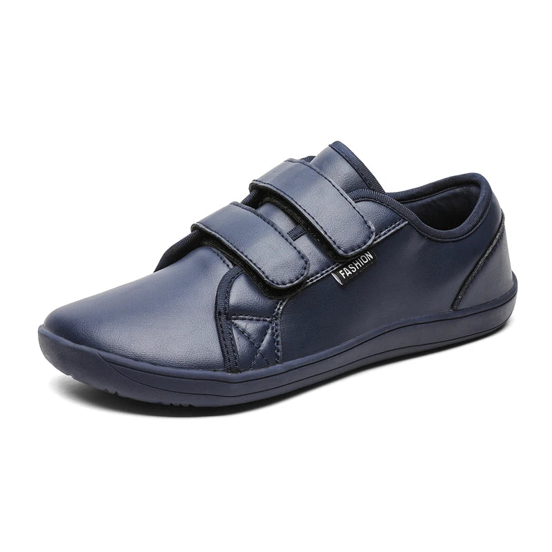 Mens/Women Barefoot Walking Shoes Wide Toe Zero Drop Minimalist Shoes Leather Comfortable Casual Shoes for Gym Driving Office