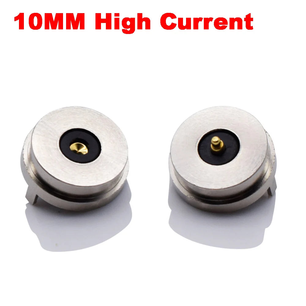 1Pair 2/3/4/5/6Pin waterproof high current magnet suction spring pogo pin male female probe DC power charging magnetic connector