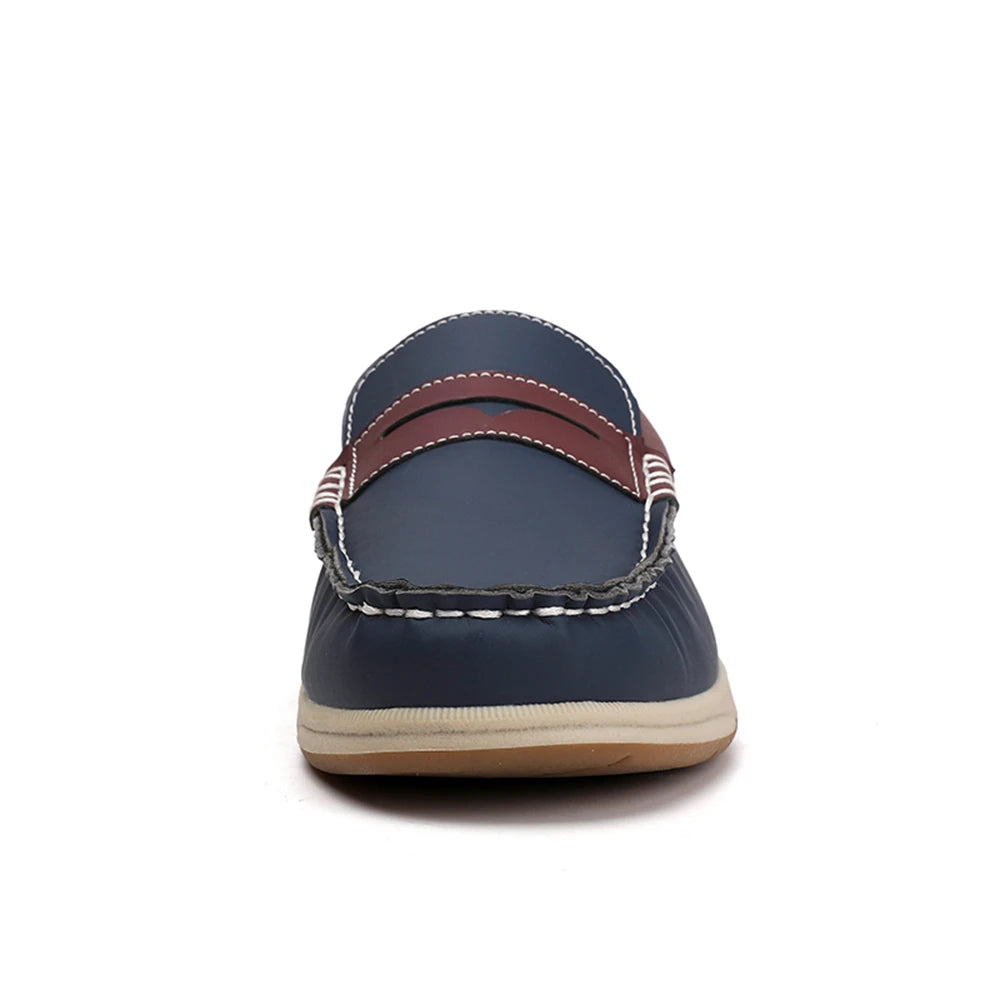 Men's Business Casual Loafers Shoes for Office Travel And Vacation Durable Elegant TPR Outsole Formal Shoes