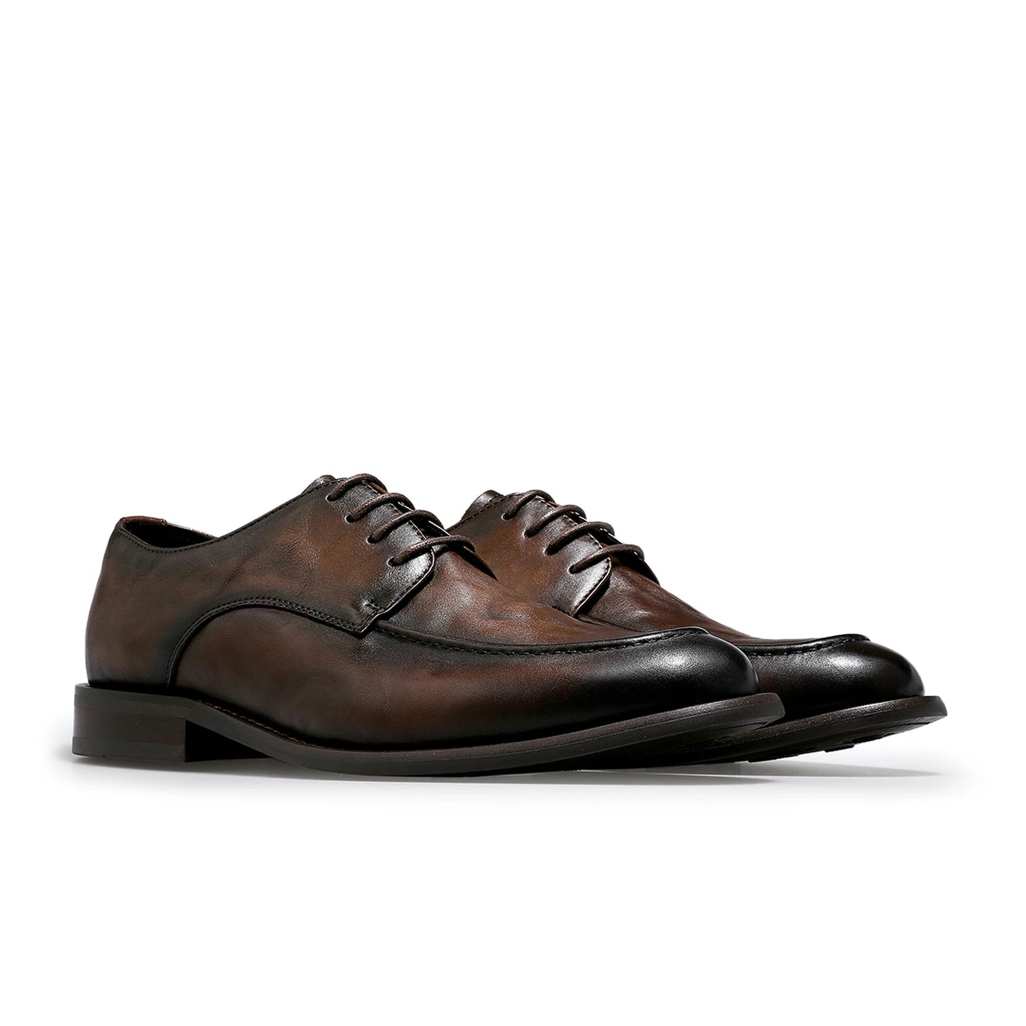 DESAI Full Grain Leather Men Shoes Genuin Leather Luxury Brand Derby Breathable  Arrival Fashion Designer