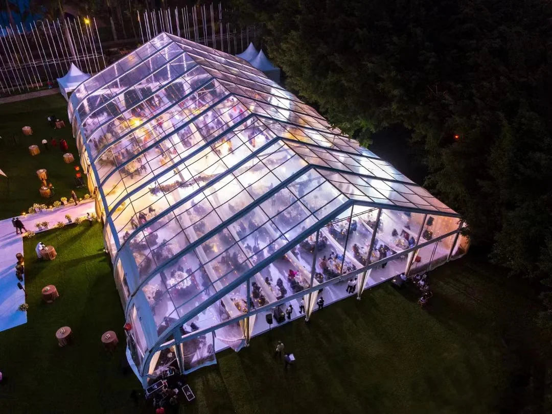 Durable Frame Tents for Concerts, Weddings, Outdoor Events Accommodate 200-1000 People
