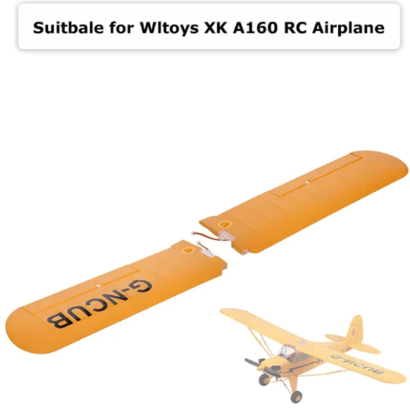 Parkten Wltoys XK A160 Remote Control Airplane Aircraft Spare Parts Glider Accessories RC Airplane Wheels Motors Fuselage Wings