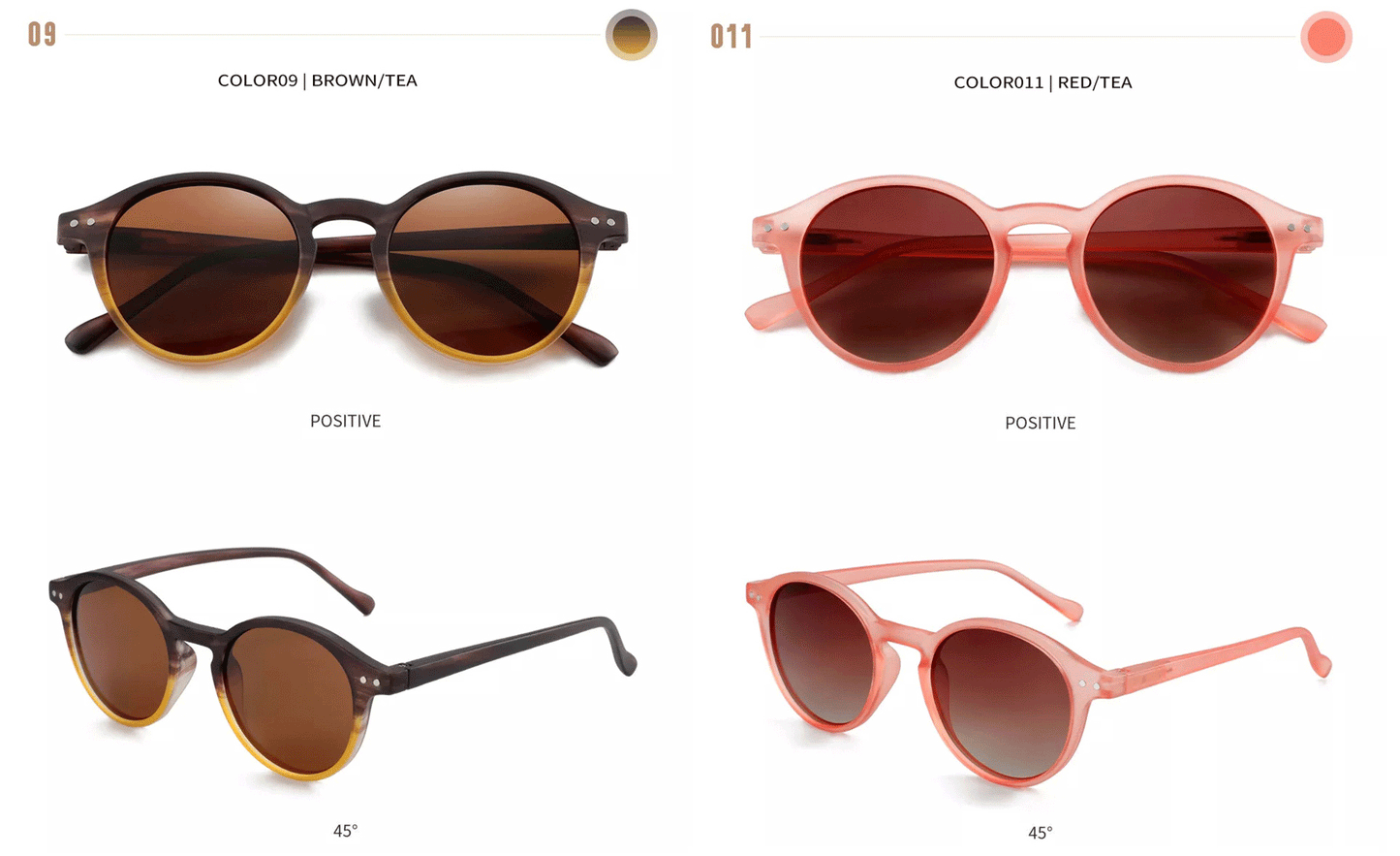 ZENOTTIC Retro Polarized Sunglasses 2023 2024 Men Women Vintage Small Round Frame Sun Glasses Polarized Lens UV400 Goggles Shade