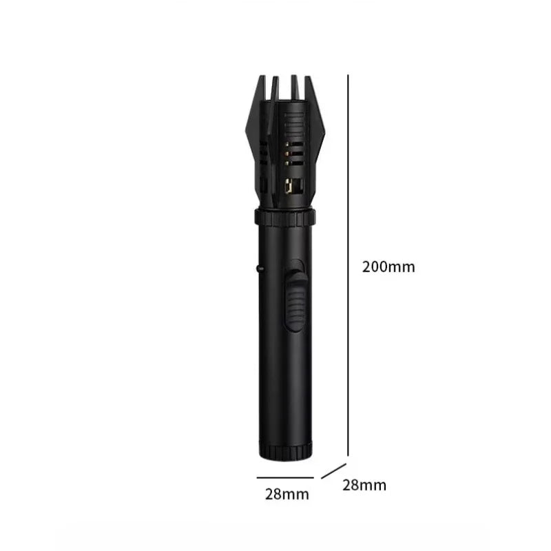 2023 High Temperature Welding Gun Lighter Windproof Red Flame Cigar Lighter Butane Inflatable Lighter Outdoor BBQ Men's Tools