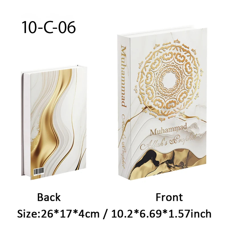 Islamic Church Writing Culture Fake Books Decorative Coffee Table Decoration Storage Box Bookshelf Bedroom Aesthetic Home Decor