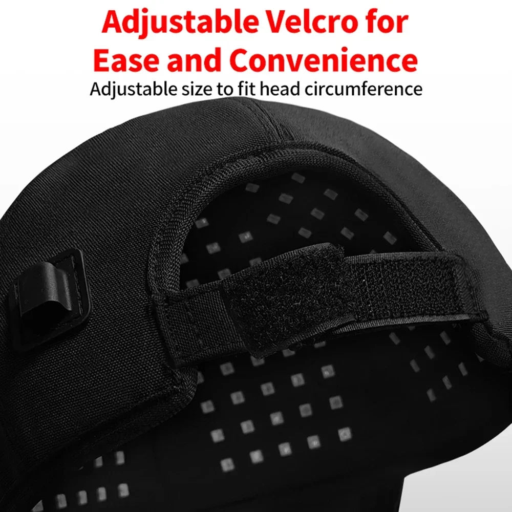 Professional Red Light Therapy Hat 180LED Near Infrared Treatment Helmet Hair Growth Cap Scalp Relaxation Prevent Loss