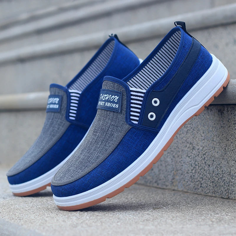 Men's Fashionable Solid Knitted Running Shoes - Lightweight, Breathable and Non-Slip - Perfect Sports Shoes for Outdoor Adventure