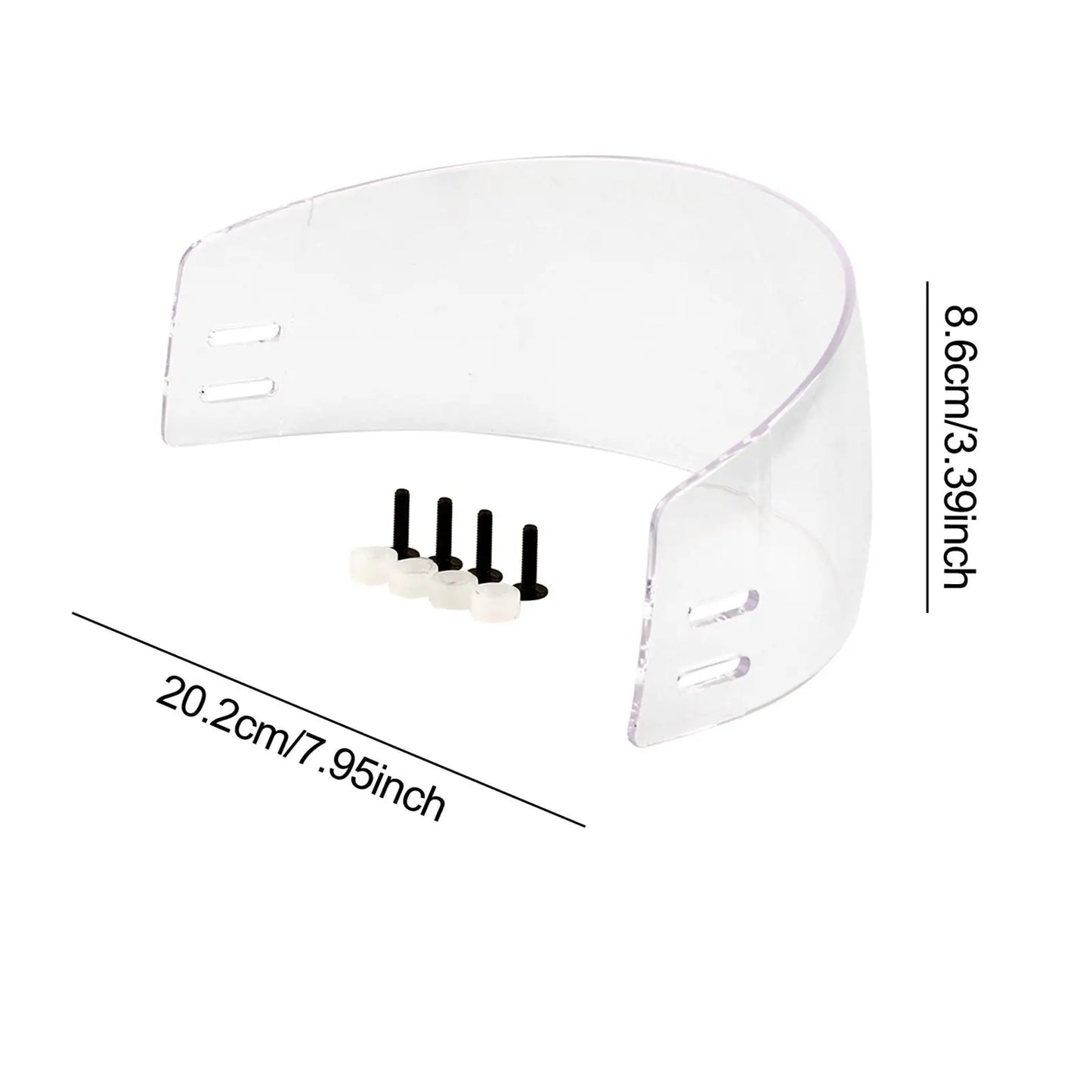 Ice Hockey Helmet Visor Protect Your Eyes Anti Scratch Impact Resistant