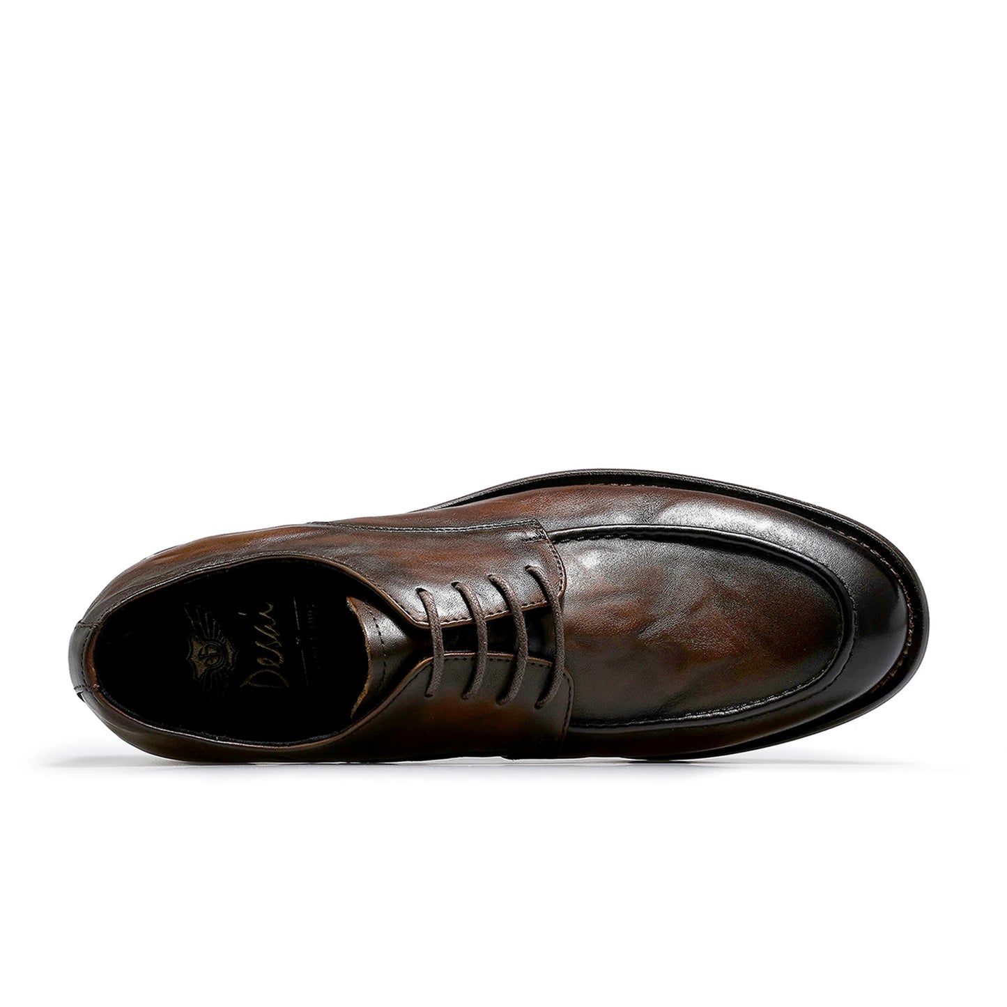 DESAI Full Grain Leather Men Shoes Genuin Leather Luxury Brand Derby Breathable  Arrival Fashion Designer