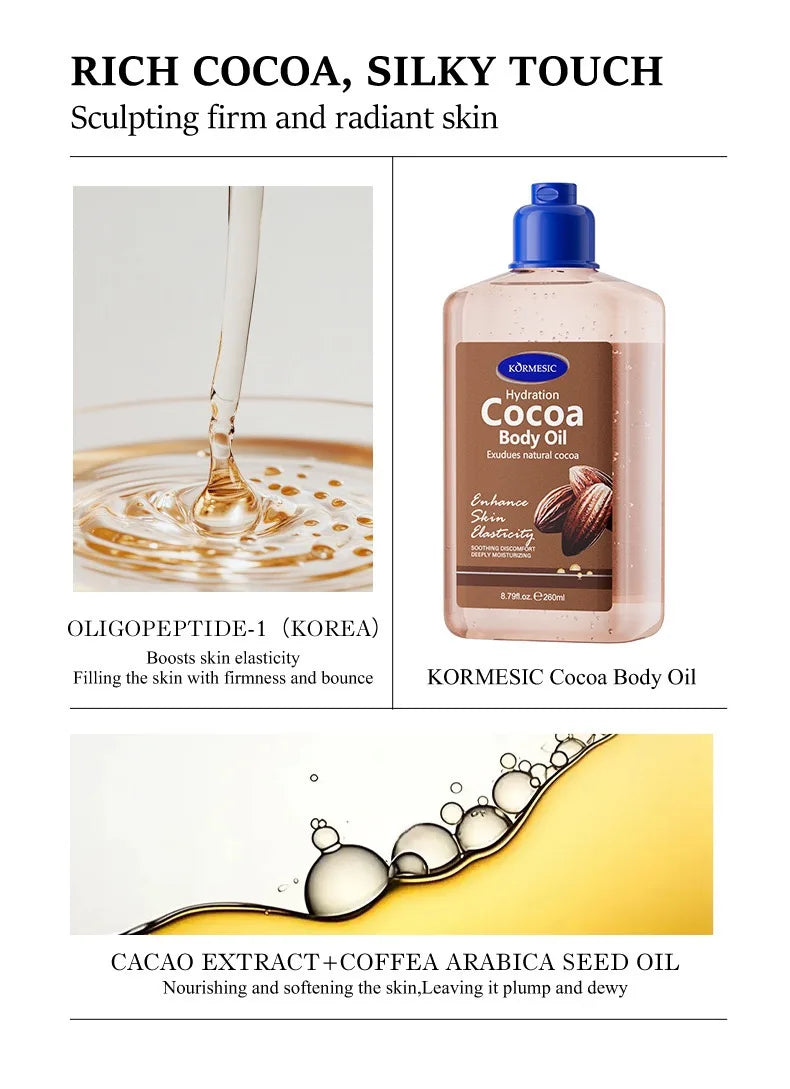 New Body Care Oil  Brightens Skin  Suitable for all skin types，Coconut Body Oil，Cocoa Body Oil，Rose Body Oil，VITALIZING BODY OI