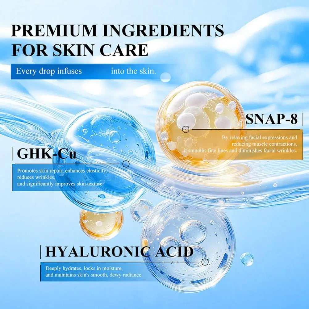 Silk Peptide Multi Effect Essence Cleaning Skin Repairing Essence Brightening & Moisturizing Long Acting Essence Korean Skincare