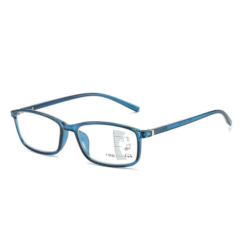 Progressive Multifocal Reading Glasses Anti-Blue Light Computer Glasses Eye Protection Ultra Light Eyeglasses For Men Women