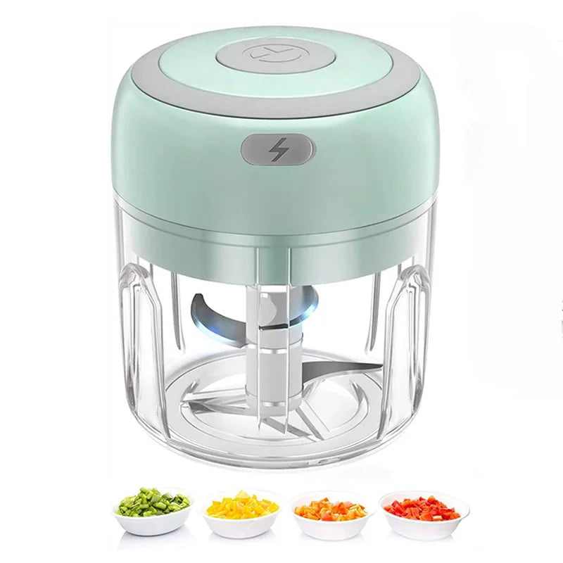 Automatic Electric Garlic Crusher Speedy Blender Usb Portable 250Ml Garlic Chopper Mini Cordless Food Chopper For Home Use