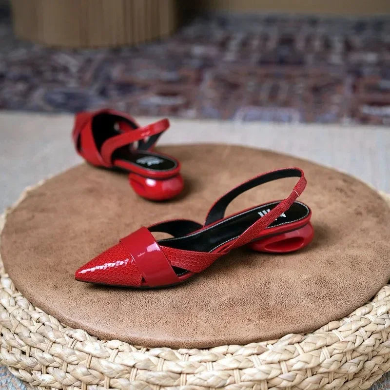 Shoes for Women 2024 Fashion Slip on Women's Pumps Autumn Pointed Toe Shallow Solid Dress Low-heeled Casual Office Ladies Shoes