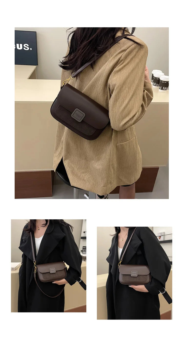 Fashionable Crossbody Bags for Women Shoulder Bags Trendy Casual Purse and Handbags Versatile Designer Bag Bolso Marca Lujo Sac