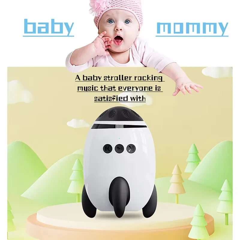 Baby Rocker Portable Baby Bouncer Can Play Lullabies To Help Babies Fall Asleep Baby Sleep Aid Newborn Essentials Best Gifts