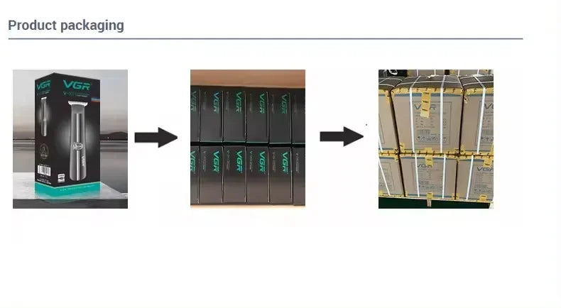 VGR Beard Trimmer Rechargeable Beard Trimmer Professional Beard Shaver Electric Shaver Mini Razor Shaving Machine for Men V-390