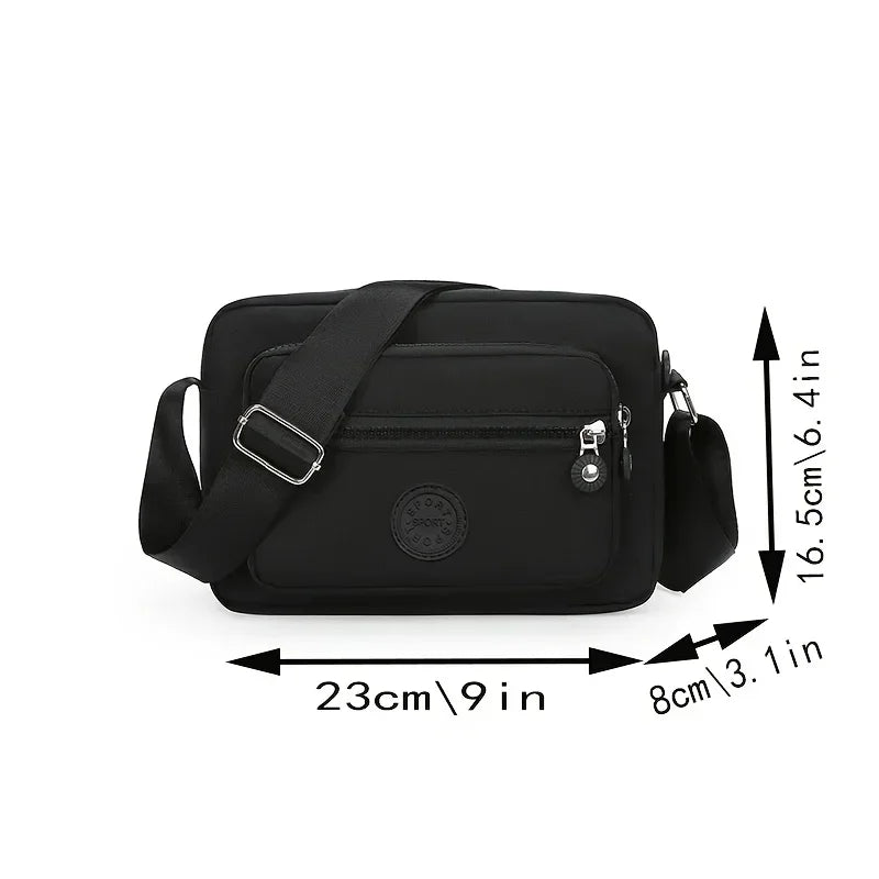 Fashionable Crossbody Bags for Women Leisure Shoulder Bag with Adjustable Shoulder Strap Zipper Closure Suitable for Daily Use