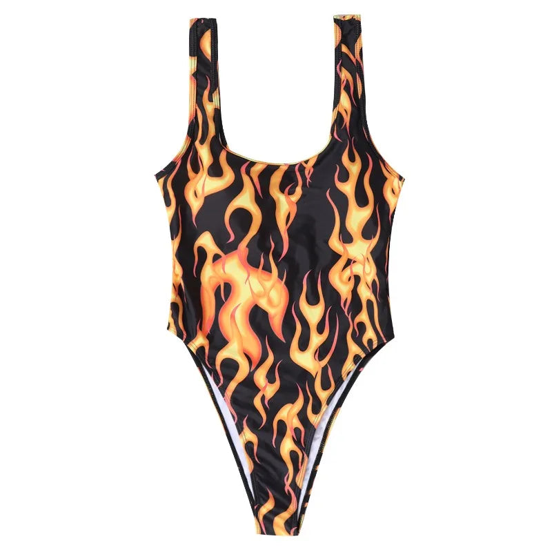 customized Бикини с тригонометрической печ bathing suit women leotardos ballet niña justaucorps gymnastique fille jumpsuit women
