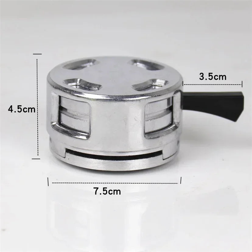Aluminum Alloy Hookah Bowls Shisha Charcoal Holder Arab Carbon Heater Chicha Nargile Complete Water Pipe Smoking Accessories
