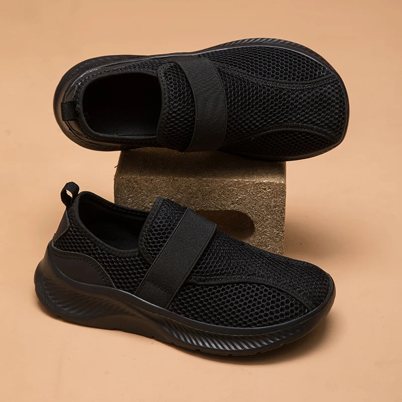 Wide Toe Box Elderly Shoes Comfort Walking Sneakers Diabetic Shoes Orthopedic Bunion Swollen Foot Hallux Valgus Thumb Eversion