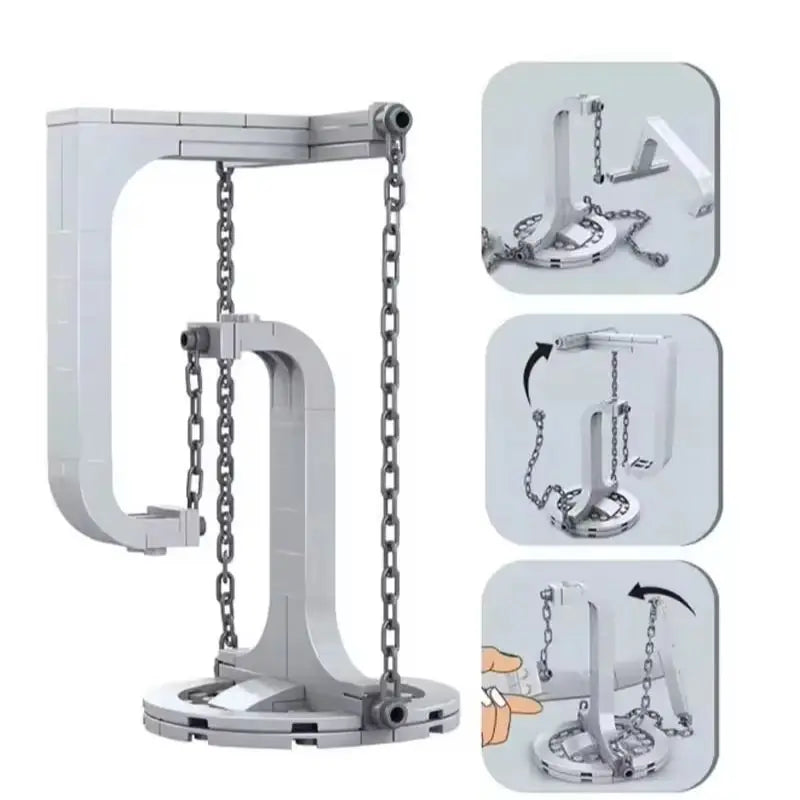 Creator DIY Building Blocks Set Tensegrity Sculptures Anti-Gravity Building Blocks Novel Physics Balance DIY Bricks Toys for Kid