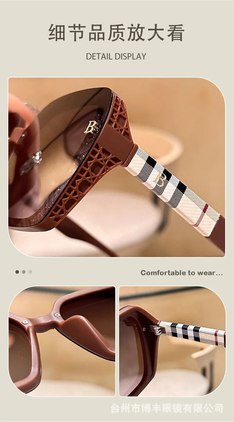 2025 New Polarized Sun Glasses Ladies Glasses Legs High Definition Sunglasses Women Luxury High Quality Gafas De Sol UV400