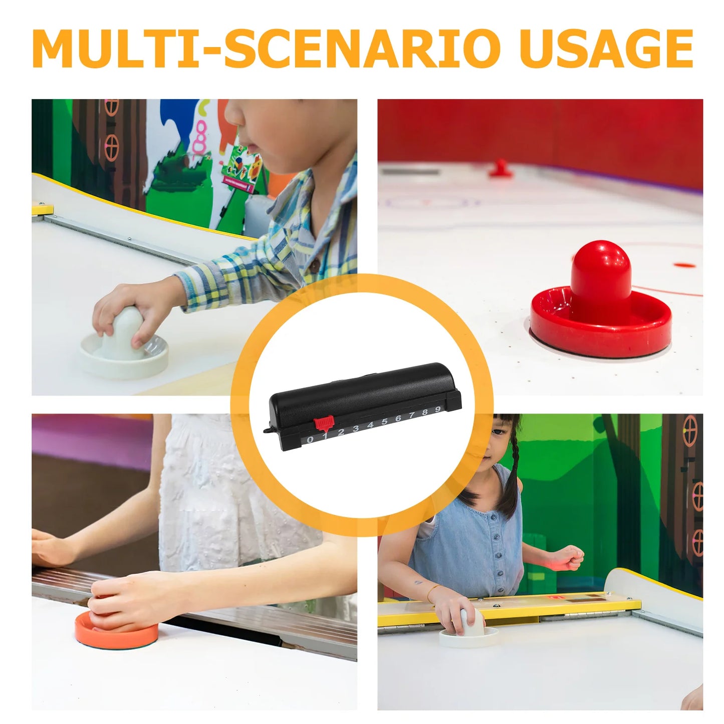 2Pcs Tabletop Hockey Scoreboard Counters Essential Scoring Accessories Replacement Parts for Indoor Game Family Fun