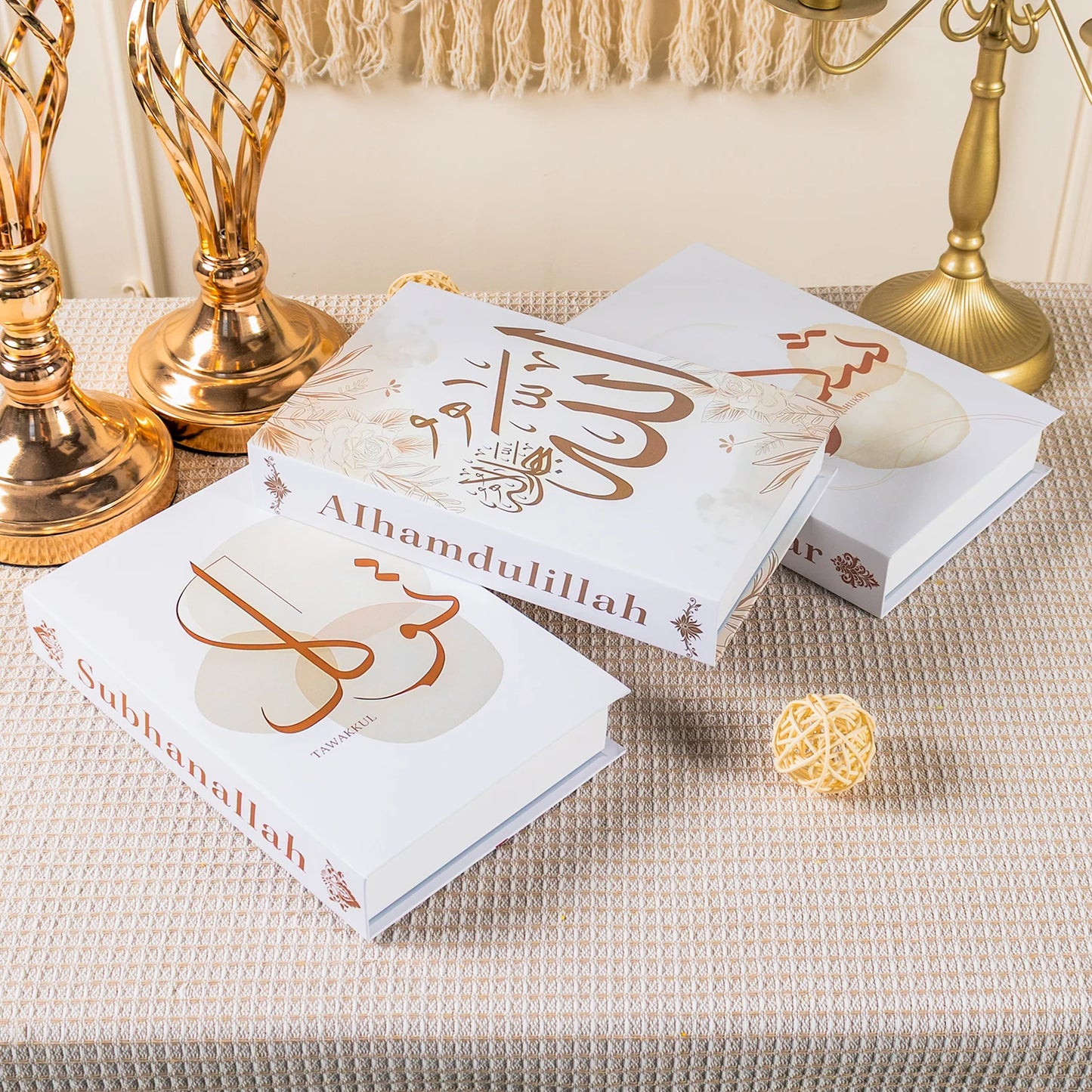 Islamic Serie Fake Book Decoration Coffee Table Decoration Living Room Fashion Prop Books Home Decoration Model Room Accessories