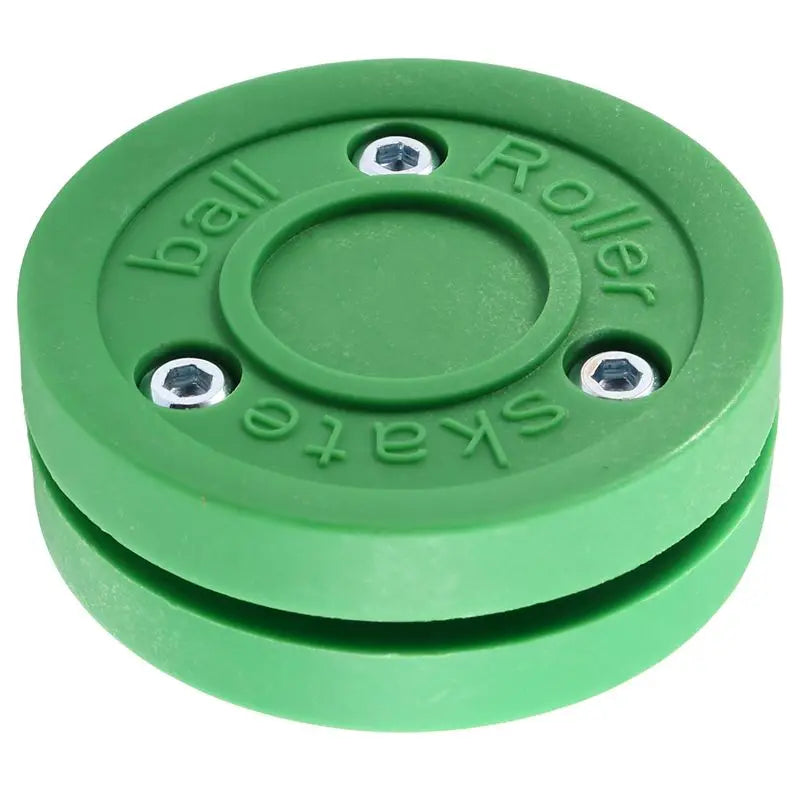 Double-Layer Roller Skating Hockey Puck Training Hockey Flat Ball Round Ball Land Training Ball Dry Land Hockey