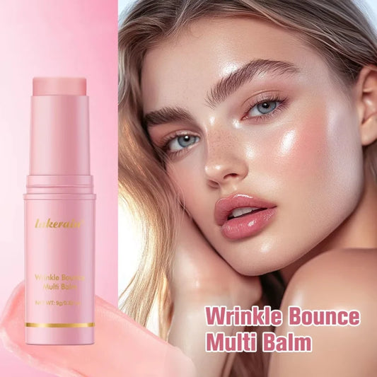 Korean Pink Hydrating Stick Extract Deep Hydrating Facial Skin Multi-functional Pink Balm Stick Skin Care Makeup Base Products