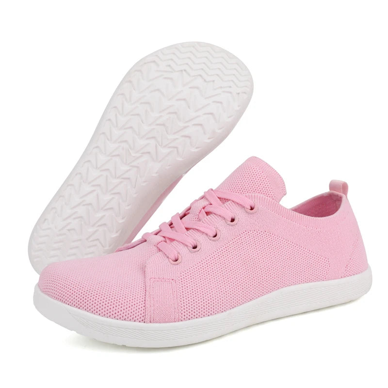 Wide Toe Barefoot Shoes Mens Womens Minimalist Walking Sneakers Shoes | Zero Drop Sole | Breathable Mesh