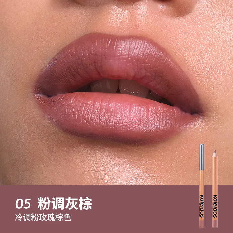 Kaleidos Lip Liner,Highly-Pigmented Pencil For Shaping & Sculpting Lips,Semi-Matte Finish,Vegan & Cruelty-Free