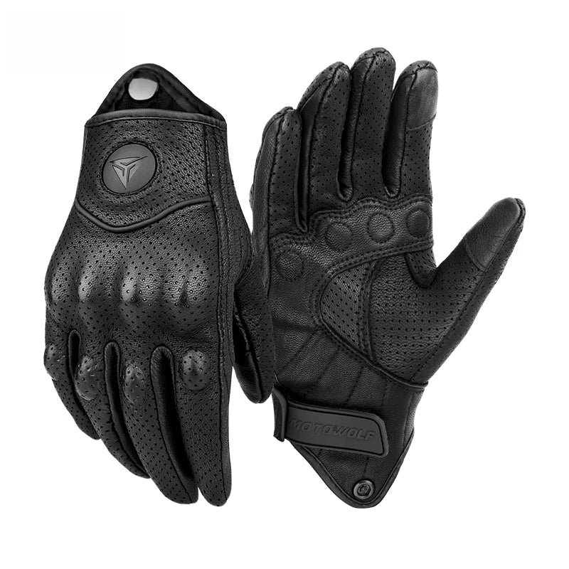 Motorcycle Gloves Waterproof Windproof Winter Warm Summer Breathable Touch Operate Guantes Moto Fist Palm Protect