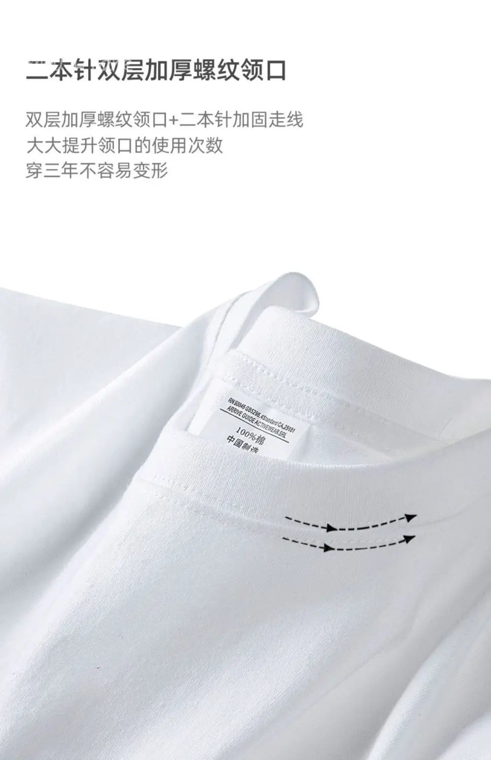 American 450g Heavy Cotton Short-sleeved T-shirt Men's and Women's Solid Color Loose Round Neck Top Bottoming Shirt Half-sleeved