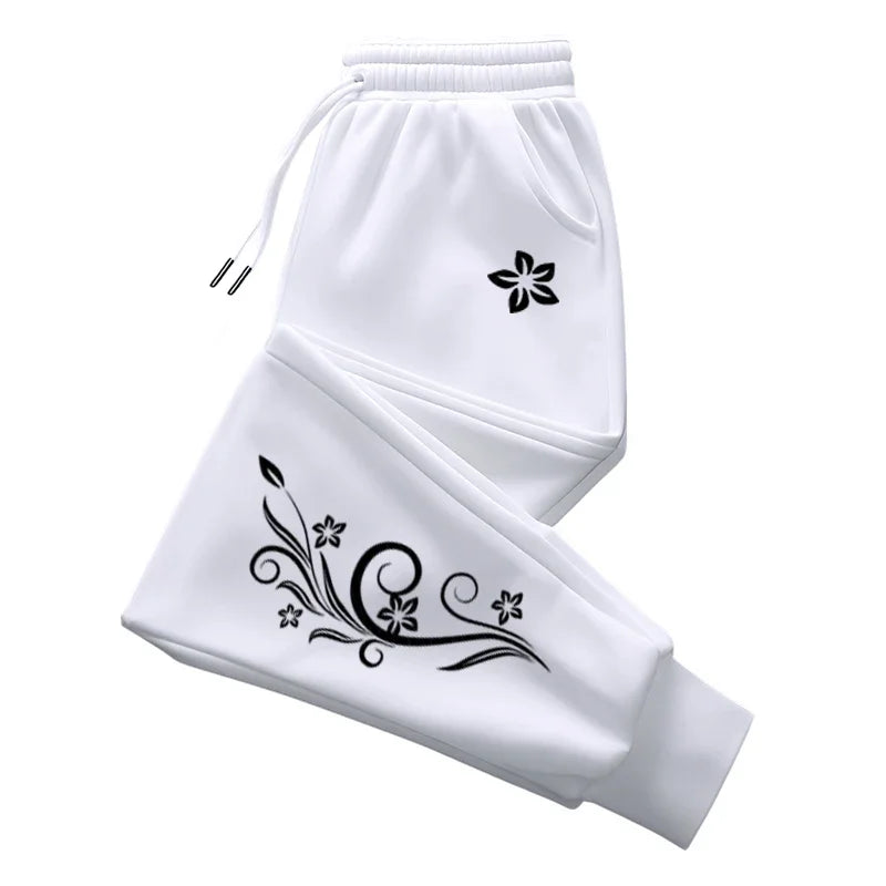 Versatile and simple fashion women's pants, comfortable soft joggers for fitness and exercise