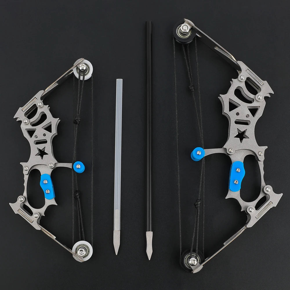 Archery Compound Bow 10lbs/12lbs/16lbs/15-32lbs High-Elastic Steel Limbs Suitable Beginners Target Shooting Outdoor Practice