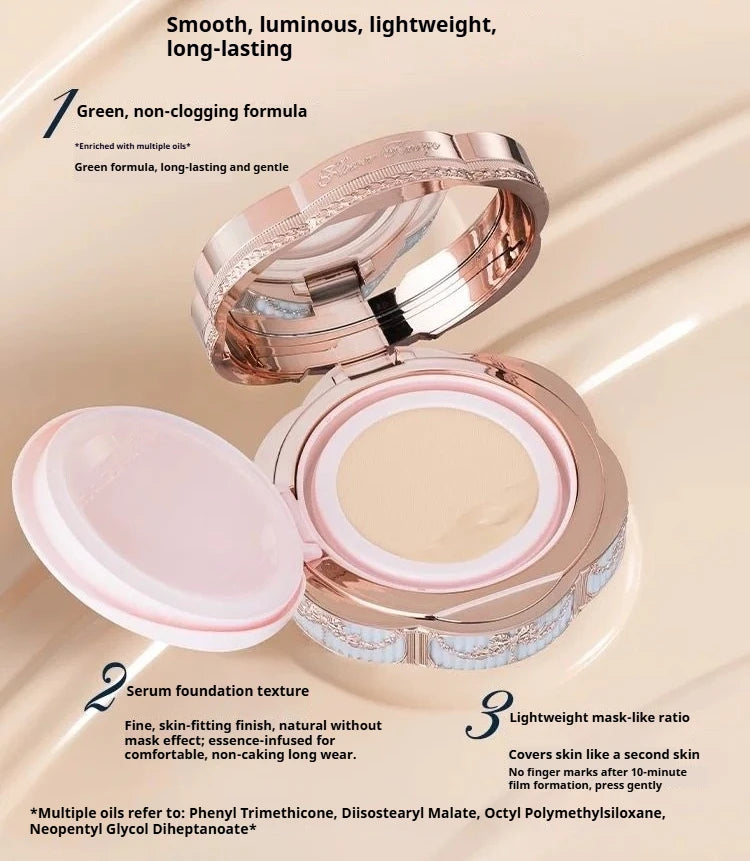 [New Product] Bonnie Garden Flower Knows Air Cushion Powder Delicate Skin Concealer Makeup