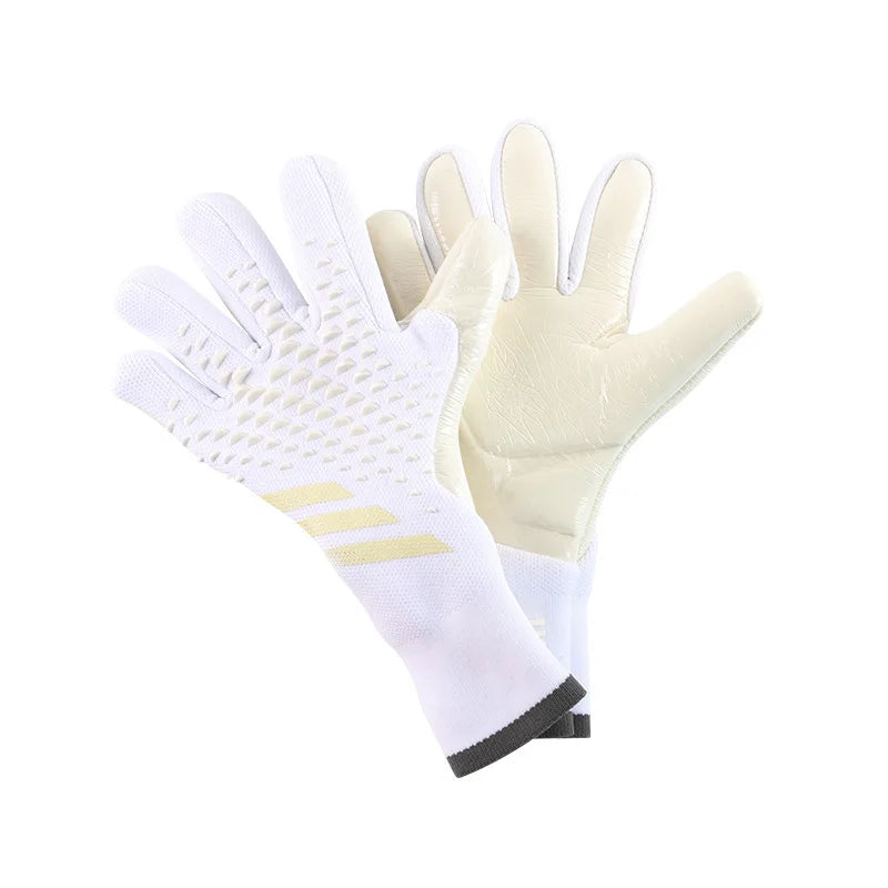 Football Goalkeeper Gloves Thickened Latex Anti-Slip Abrasion Resistant Finger Protection for Children Adult Soccer Sport Gloves