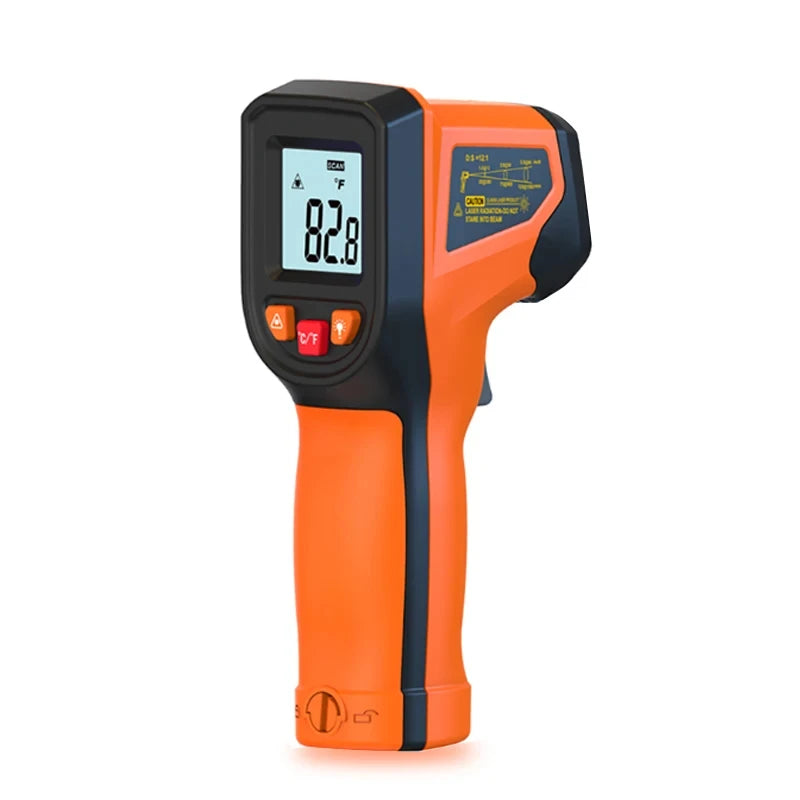 -50~600°C Digital Infrared Thermometer Laser Temperature Meter Non-contact Pyrometer Imager Hygrometer IR Sensor Termometro