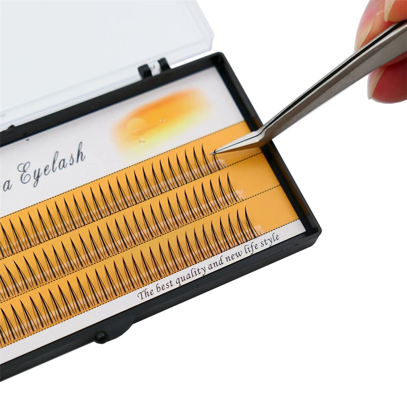 Natural Single Cluster False Eyelash 1 Box 120 Clusters Female Makeup Eyelash Extension False Eyelash Tool
