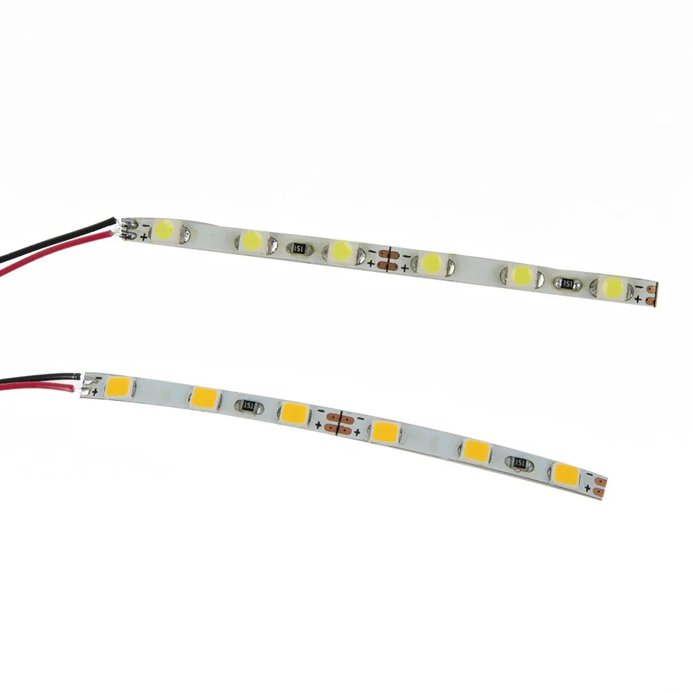 LED Light Strip Self-adhesive Part Warm/White AC/DC Accessories Building Flexible For Railway Layout Lamps Model