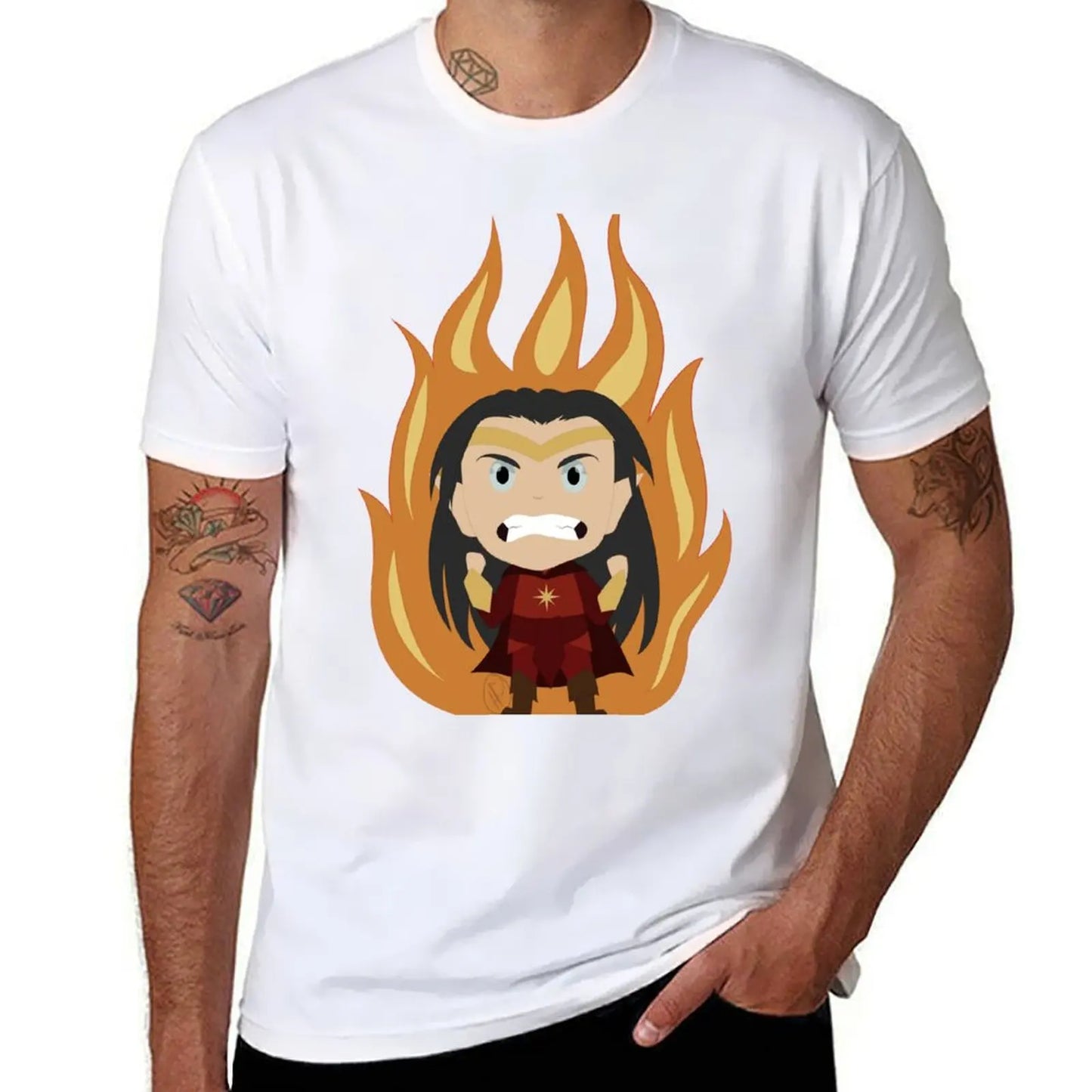 high 100% t shirts cotton quality man t brand luxury T-Shirt man cotton t for shirts man Feanor T-Shirt shirts