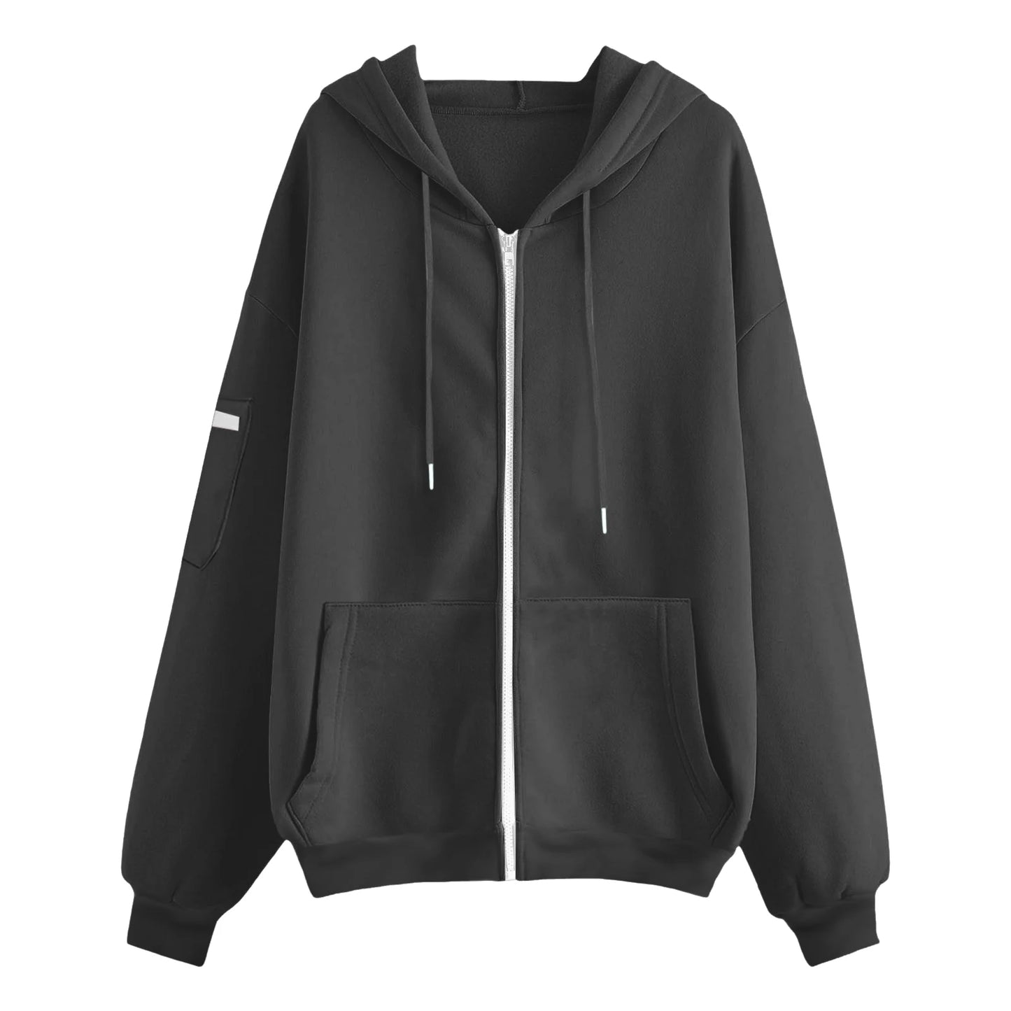 Oversize Hooded Sweatshirt Women With Eye Mask Solid Color Loose Casual Hoodies Sport Running Plus Size Sweatshirt Pullover